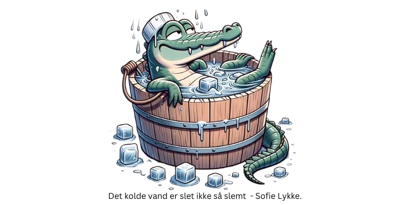 Populære traditioner hos danske isbadere.